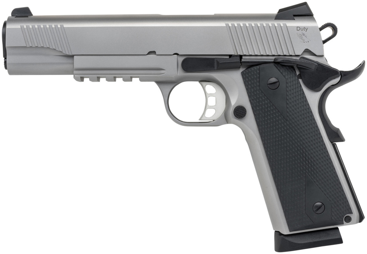 TISAS 1911 DUTY SS45R 45ACP SS RAIL 2 8RD - Pistols